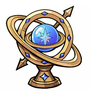 Ícone de relíquia de estátua estelar